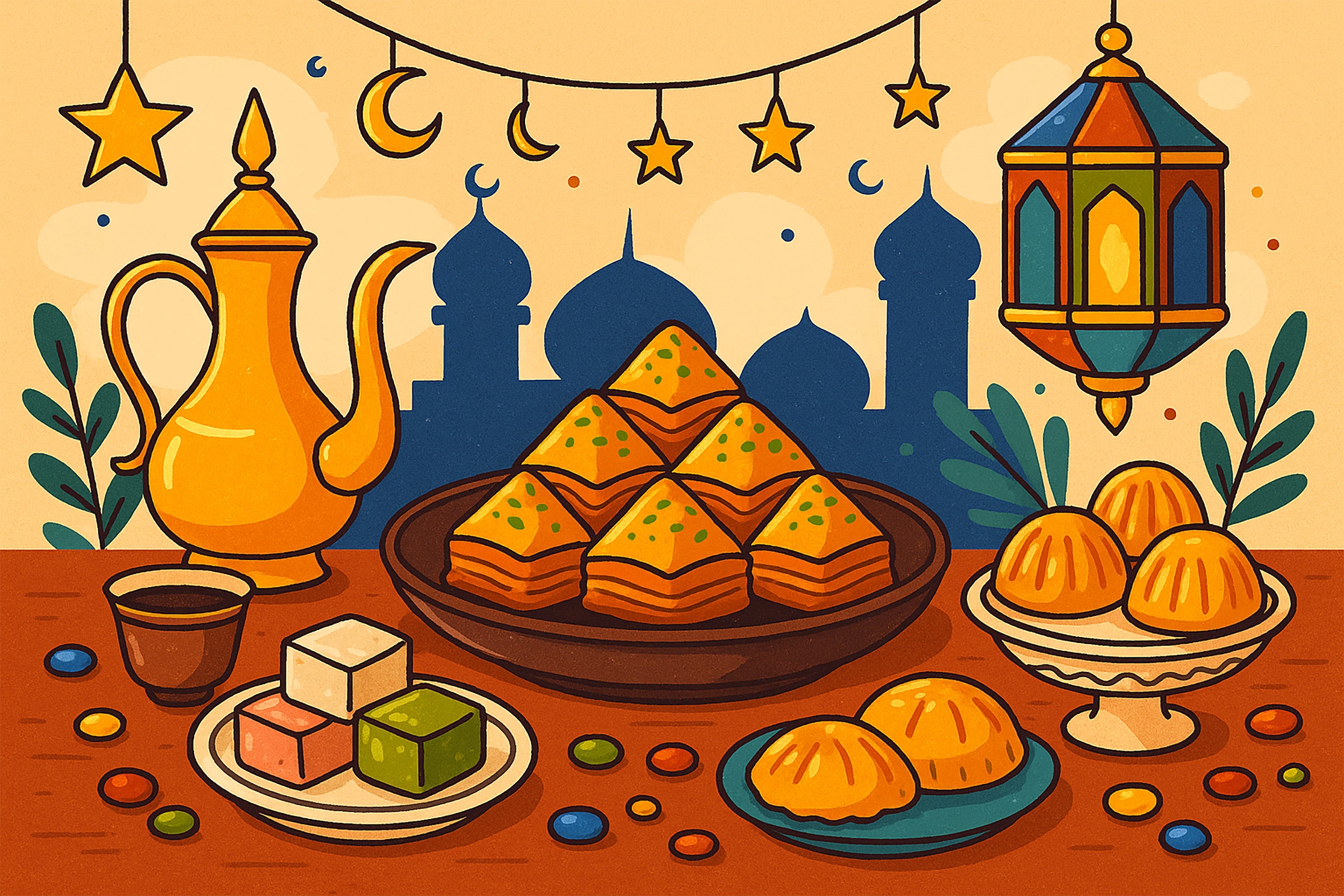 The Symbolism of Sweets in Middle Eastern Celebrations