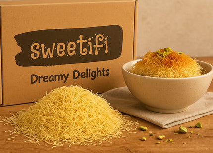 Sweetifi Kataifi Pastry, Dried Chopped Kataifi for Authentic Desserts