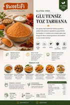 Turkish Gluten Free Tarhana Powder Soup Mix, Home Made Trahana, Mix Vegetable Dried Soup