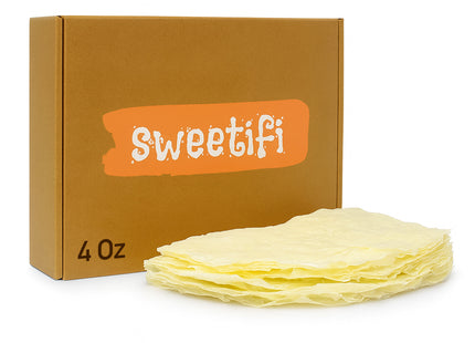 Sweetifi Gullac Sheets – Gluten-Free Traditional Turkish Güllaç Dessert Leaves, Thin Delicate Layers for Milk-Based Desserts