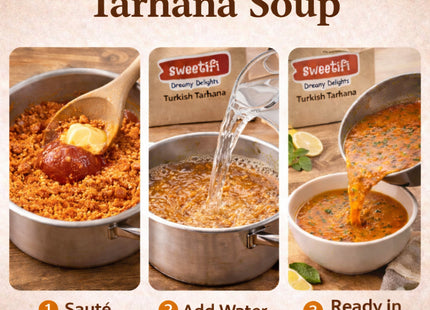 Turkish Tarhana Powder Soup Mix, Home Made Trahana, Mix Vegetable Dried Soup