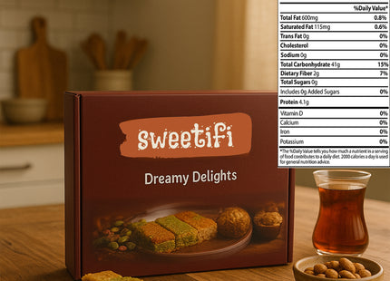 Sweetifi Kataifi Pastry, Dried Chopped Kataifi for Authentic Desserts