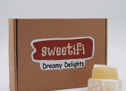 Sweetifi Classic Turkish Delight, Chewy Vegan Candy, Gluten Free, No Additives, Assorted Gourmet Lokum