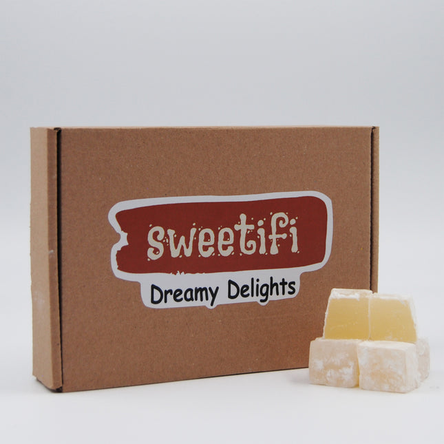 Sweetifi Classic Turkish Delight, Chewy Vegan Candy, Gluten Free, No Additives, Assorted Gourmet Lokum