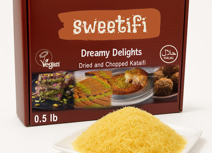 Sweetifi Kataifi Pastry, Dried Chopped Kataifi for Authentic Desserts