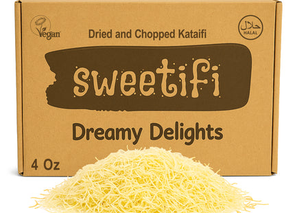 Sweetifi Kataifi Pastry, Dried Chopped Kataifi for Authentic Desserts