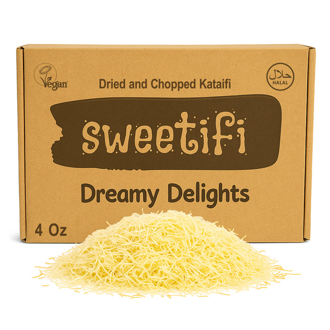 Sweetifi Kataifi Pastry, Dried Chopped Kataifi for Authentic Desserts